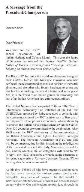 Whereas - Italy Culture Month