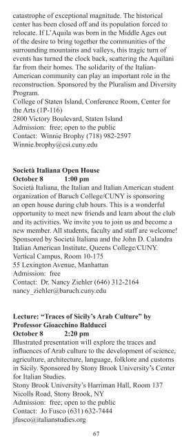 Whereas - Italy Culture Month