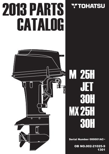 JET 30H M 25H MX25H 30H - Tohatsu