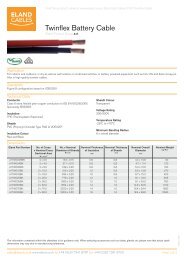 Twinflex Battery Cable - Eland Cables