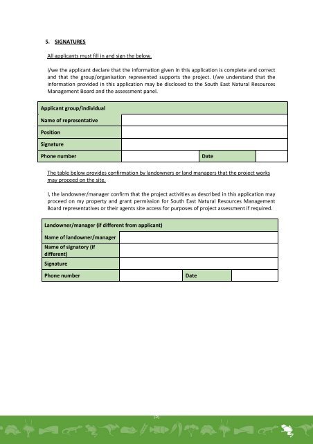 appendix 1. nrm outgoing sponsorship application form 1. project ...