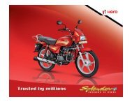 e-brochure - Hero MotoCorp