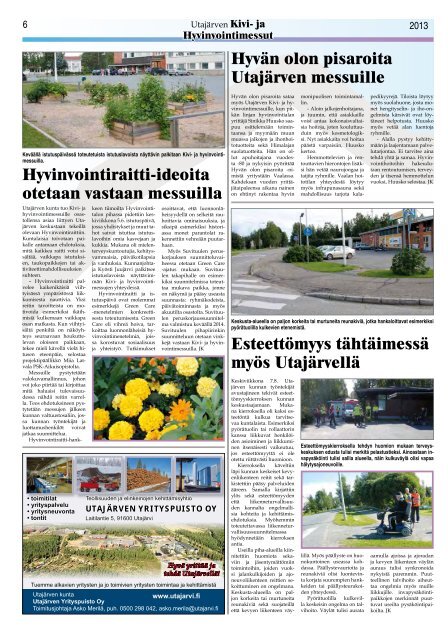 Hyvinvointimessut - PudasjÃ¤rvi-lehti ja VKK-Media Oy