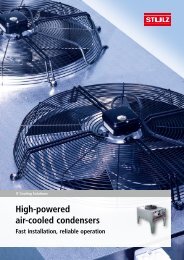 Condensers KSV/KLV Brochure - Stulz