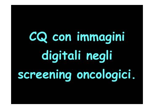 Controllo di QualitÃ  in Citologia ed Istologia per via telematica