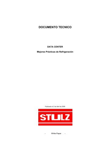 DOCUMENTO TECNICO - Stulz GmbH