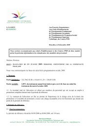 Cl. 04090203 Nous serions reconnaissants aux chefs d ... - SeGEC