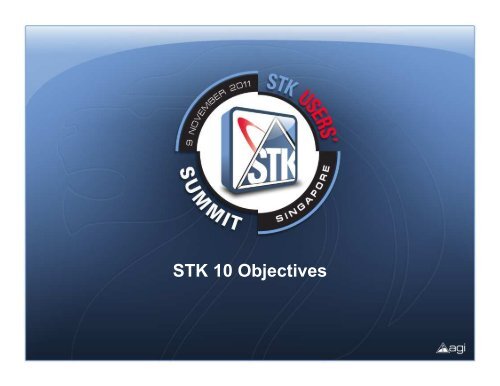 STK 10 Overview - AGI