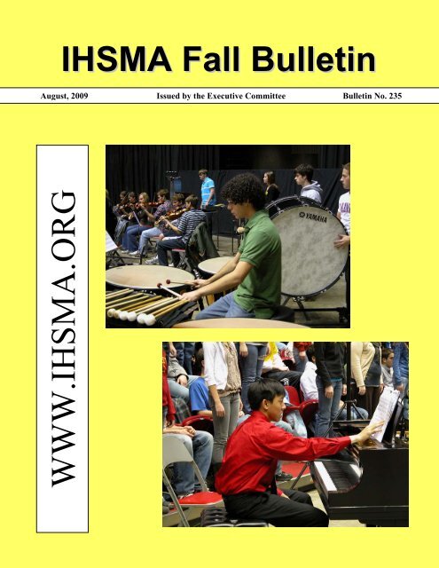 Fall Bulletin No 235 August 2009 The Iowa High School