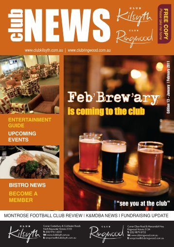 Feb'Brew'ary - Club Kilsyth