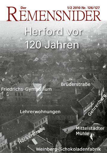 Herford vor 120 Jahren - Geschichtsverein Herford