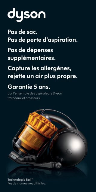 Télécharger la brochure - Dyson