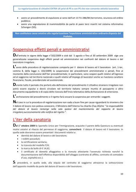 Guida per la regolarizzazione di colf e badanti - CGIL del Trentino