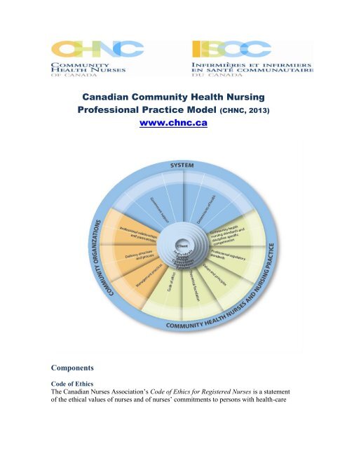 Canadian Community Health Nursing Professional Practice Model ...