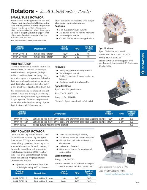 Glas Col 2007 - Lasalle Scientific Inc.