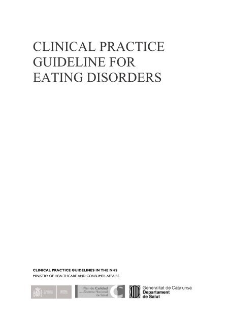 CPG for Eating Disorders