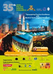Conference Flyer Download - Malaysian Dental Association