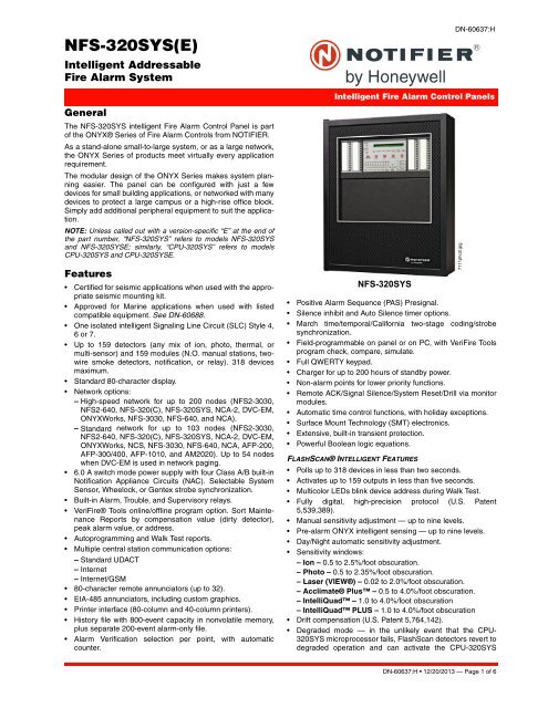 Notifier SCS-8 Smoke Control Module Notifier Annunciator w/ labels 