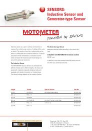 SENSORS: Inductive Sensor and Generator-type Sensor - MECS