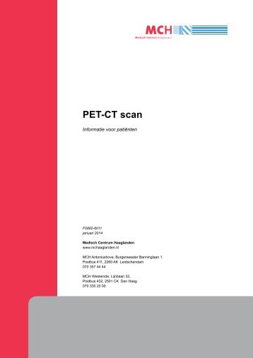 PET-CT scan - Medisch Centrum Haaglanden