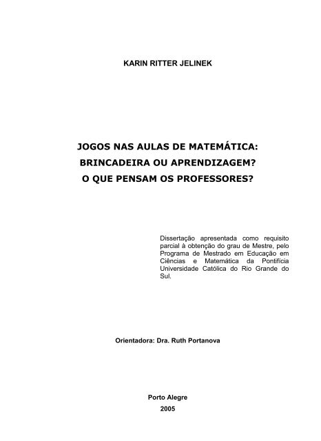 Jogos de Matemática!  Educar é preciso - Blog