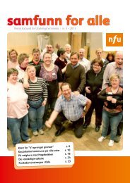 Samfunn for Alle nr 3 2013 - NFU