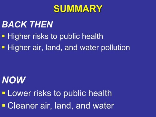 DENR Overview