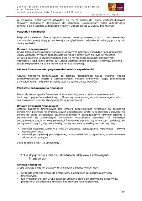 Pobierz PDF - Alior Bank