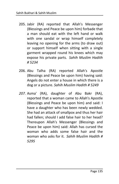 2) Selected 500 Hadith from Sahih Bukhari & Muslim - The Message