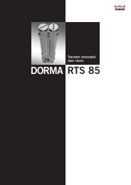 RTS 85 DORMA - Hardware Direct