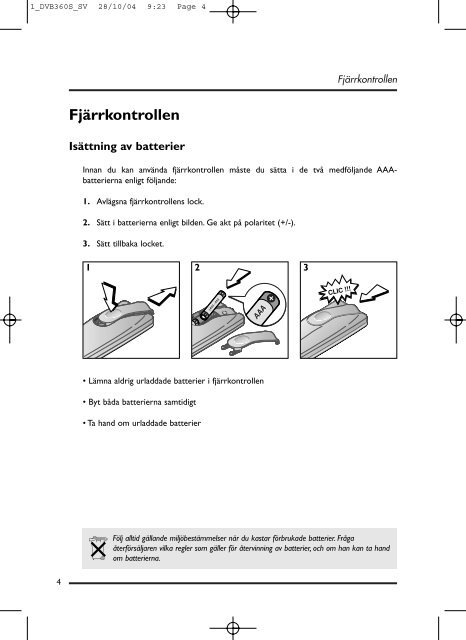 HÃ¤mta bruksanvisningen hÃ¤r. - Triax