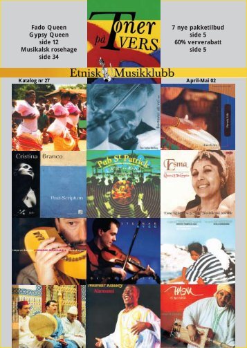 Katalog nr 27 - Velkommen til Etnisk Musikklubb