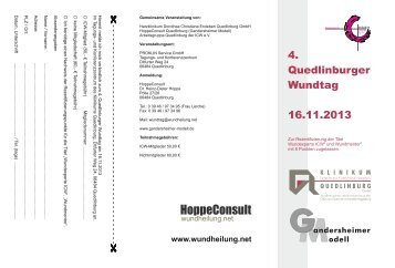 Quedlinburger Wundtag - Gandersheimer Modell