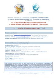Le programme (PDF) - SIG La Lettre