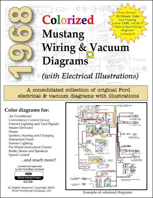 1968 Mustang Wiring And Vacuum Diagrams Forelpublishing Com