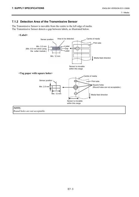 Toshiba B-EX4T1 Owners Manual - The Barcode Warehouse