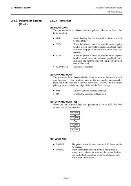 Toshiba B-EX4T1 Owners Manual - The Barcode Warehouse