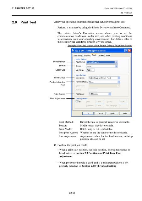 Toshiba B-EX4T1 Owners Manual - The Barcode Warehouse