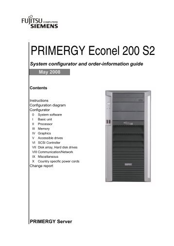 PRIMERGY Econel 200 S2