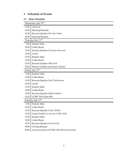 booklet - CUMC - Canadian Mathematical Society