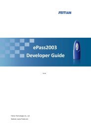 ePass2003 developer guide - GOOZE downloading