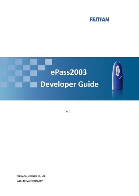 ePass2003 developer guide - GOOZE downloading