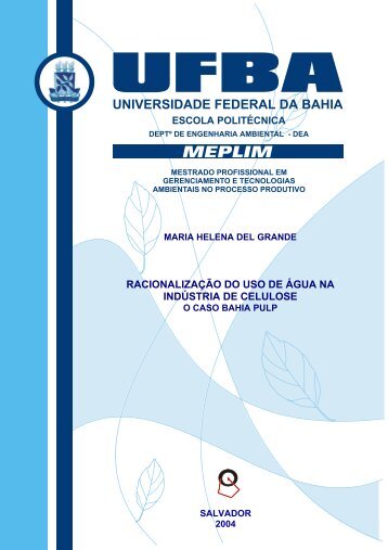 UNIVERSIDADE FEDERAL DA BAHIA - TECLIM