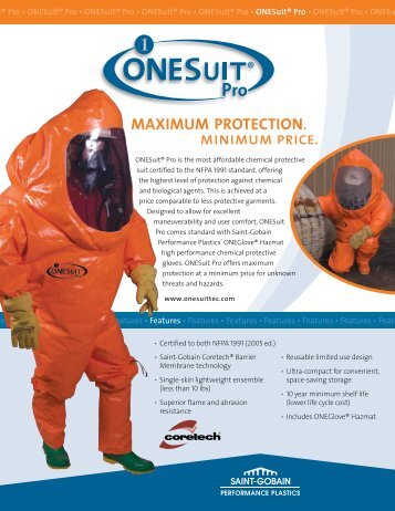 ONESuit® Pro - Saint-Gobain Performance Plastics