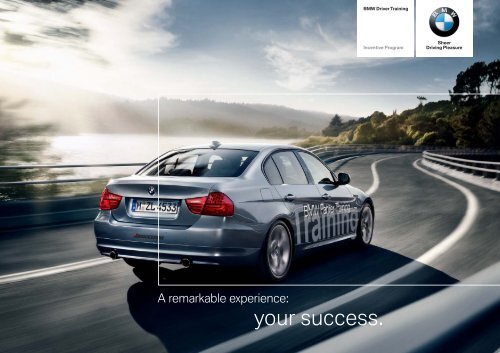 your success. - BMW