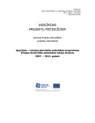 vadlÄ«nijas projektu pieteicÄjiem - Valsts reÄ£ionÄlÄs attÄ«stÄ«bas aÄ£entÅ«ra