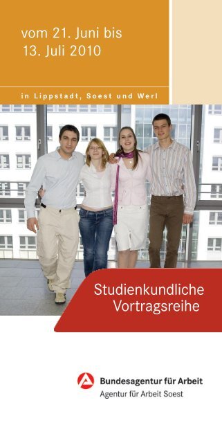 Studienkundliche Vortragsreihe - Städtisches Gymnasium Erwitte