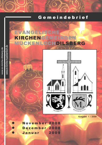 Gottesdienste - Evangelische Kirchengemeinde Mückenloch