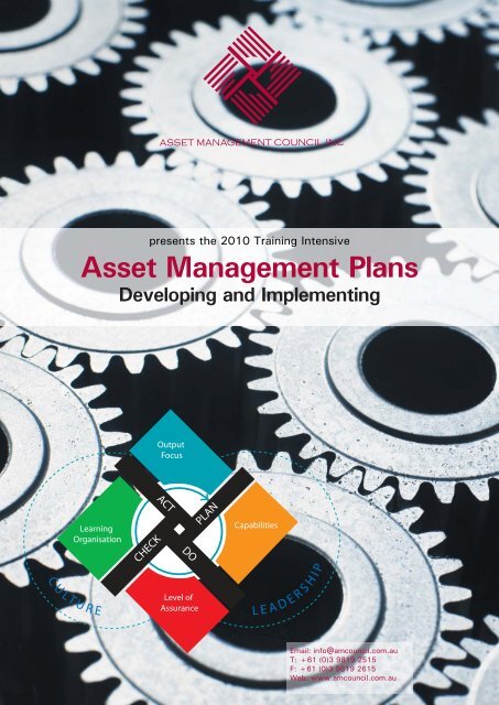 Registration Brochure - Asset Management Council