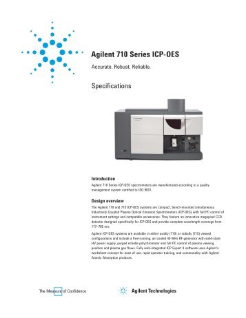 Agilent 710 Series ICP-OES - Grupo BioMaster